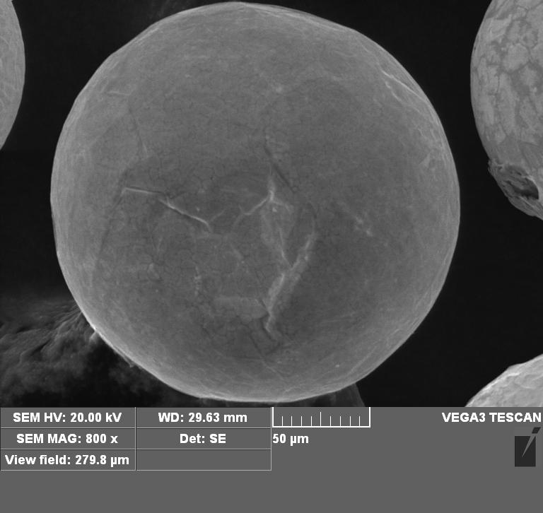 Morphological Picture of Spherical Cast Tungsten Carbide Powder