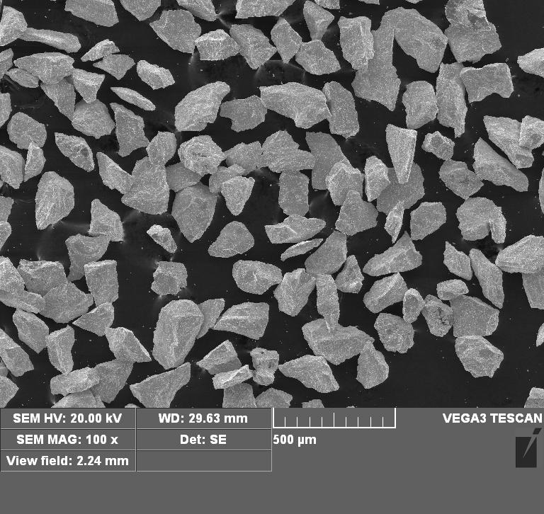 Morphological Picture of Cast Tungsten Carbide Powder